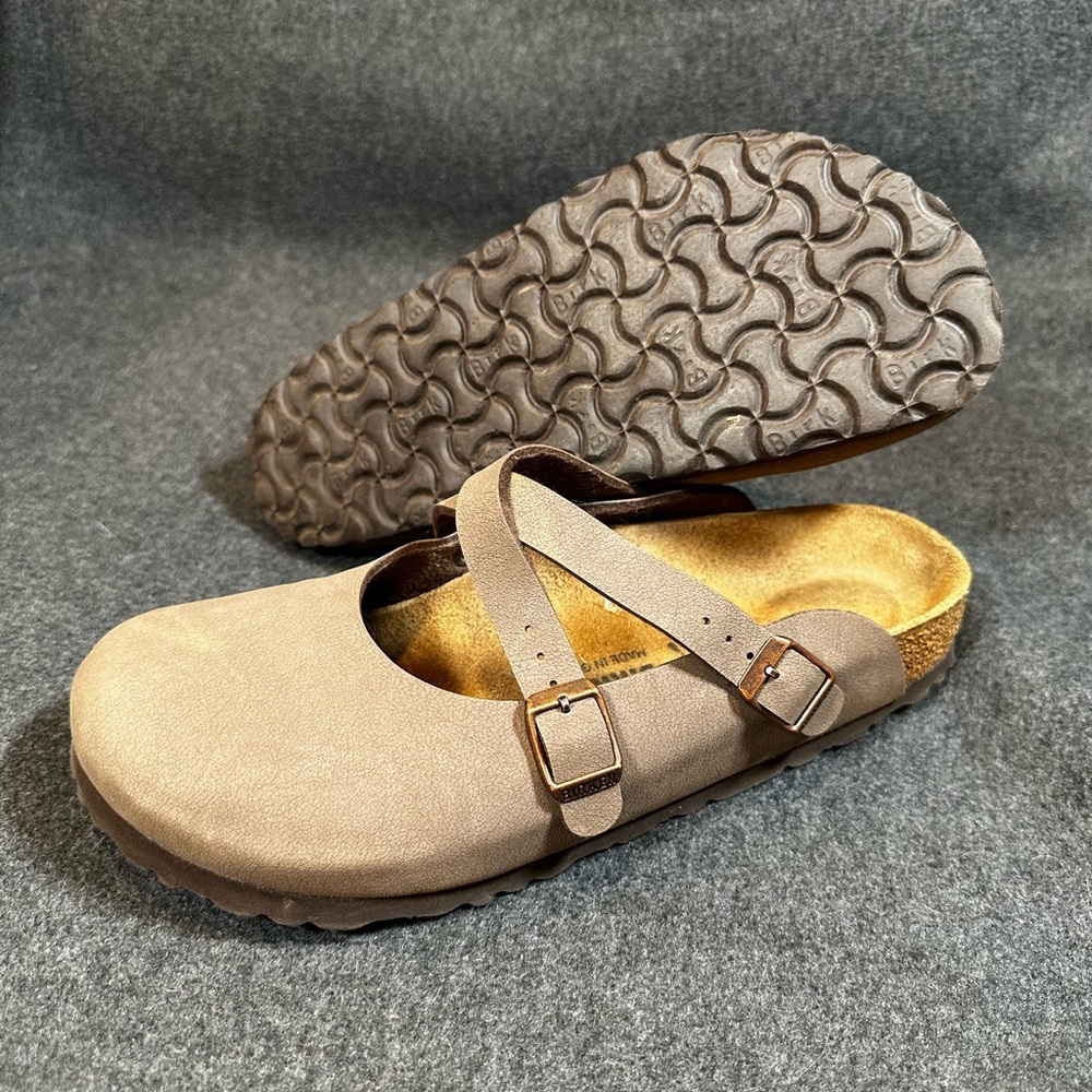 Birkis Birkenstock Dorian Mocha Brown Clogs - Women’s 40